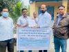 लाभुक को मिला 55000 का चेक