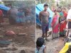 कड़ाके की ठंड में खुले आसमान के नीचे गुजारा करने को मजबूर 20 परिवार 