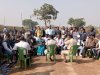 जेएसडब्ल्यू सीमेंट प्रबंधन के विरूद्ध ग्रामीणो का धरना प्रदर्शन सहमति के बाद हटे ग्रामीण 