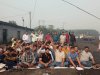 कोयला ढुलाई करने वाले वाहन स्वामीयों ने दिया धरना 