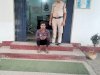 घर में घुसकर महिला से छेड़खानी करने के आरोप में एक गिरफ्तार 