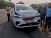 दो सरकारी वाहन आपस में टकराई सभी सवार सुरक्षित 
