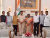 तालचेर ट्रक मालिक संघ के पूर्व  अध्यक्ष ने राष्ट्रपति से मुलाकात 