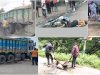 विभाग की अनदेखी से बिगड़ रही स्थिति खून पी रही है सड़क   