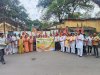 भाजपा ने किया प्रखंड़ एवं नगरपालिका कार्यालय का घेराव 