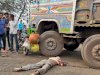 ट्रक की ठोकर से मोटरसाईकिल सवार की मौत