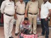 आठ किलो गांजा के साथ तस्कर गिरफ्तार