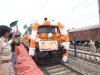 राम लला के ननीहाल से दर्शन के लिए अयोध्या निकले दर्शनार्थी 