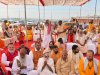 प्रयागराज कुंभ भूमि पूजन किया गया 