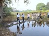 जिलाधिकारी ने कुतरा प्रखंड़ का दौरा कर विकासकार्यो की समीक्षा की