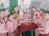 प्राथमिक विद्यालय चमरहिया में धूमधाम से संपन्न हुई सरस्वती पूजा 