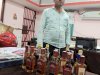 अंग्रेज़ी शराब के साथ अभियुक्त गिरफ्तार 