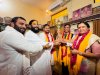 केंद्रीय मंत्री मनसुख मांडविया ने हनुमानगढ़ी में दर्शन किए