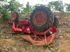 ट्रैक्टर पलटने से मासूम बच्चे की मौत माँ घायल 