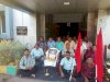 आठ मांगों को लेकर मजदूर यूनियन का धरना प्रदर्शन 