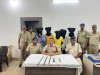डकैती की योजना बनाते रेलवे कॉलोनी बड़ा पार्क से पाँच गिरफ्तार 