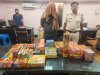 अवैध पटाका व्यवसायी पर पुलिस की कार्यवाही 