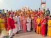 शक्ति वाहिनी ने  रजत जयंती पर निकाली भव्य कलश यात्रा
