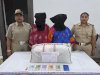 8 किलो गाँजा के साथ दो महिला गिरफ्तार 