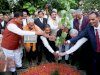 उच्च न्यायालय में दिखा प्रकृति प्रेम लगाए गए हरिशंकरी पौधे