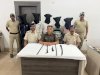 डकैती की योजना बनाते पांच गिरफ्तार टल गई वारदात
