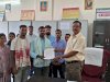 डिग्री कॉलेज मनोहरपुर में भूगोल विभाग स्थानांतरण के विरोध में छात्रों ने सौंपा ज्ञापन