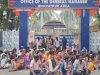 करंट लगने से ठेका श्रमिक की हालत नाजुक परिजनों में आक्रोश
