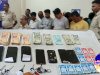 नगदी के साथ 11 जुआरी गिरफ्तार:वाहन और मोबाईल जप्त