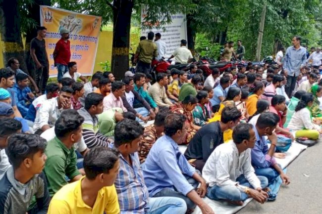 सात दिनो में माँगे पूरी ना हुई तो उपजिलापाल कार्यालय का होगा घेराव  