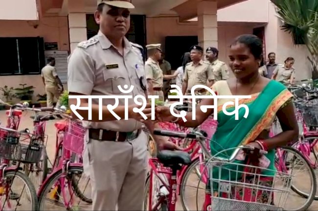 चोरी की 32 साइकिल बरामद अभियुक्त गिरफ्तार 