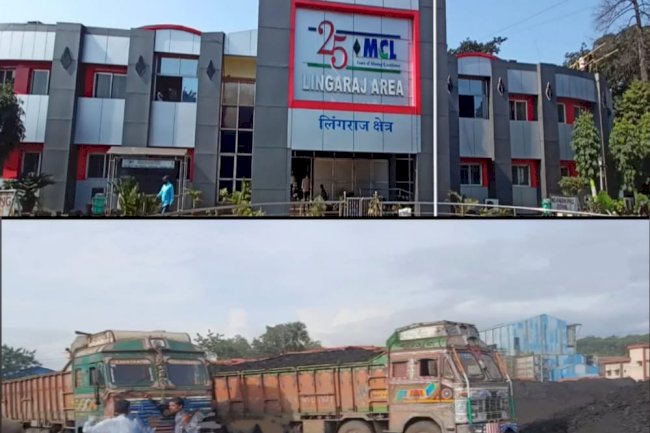 कोयला खान में चोरी करते तीन ट्रक और एक जेसीबी जब्त 