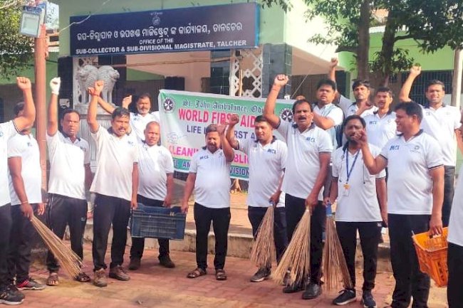 तालचेर में विश्व प्राथमिक चिकित्सा दिवस मनाया गया 