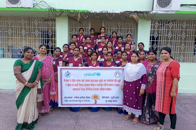 ओडिशा जीविका मिशन और यूनिसेफ़ की ओर से स्वाभिमान कार्यक्रम का आयोजन 