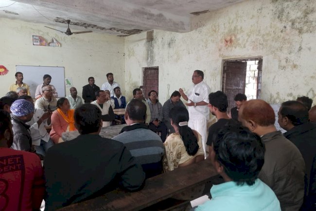 सड़क के लिए सड़क में उतरेगी जनता