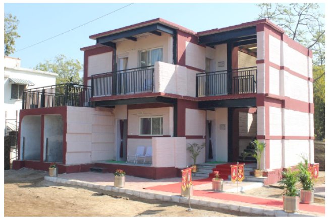  सैनिकों के लिए 3-डी प्रिंटेड आवास 