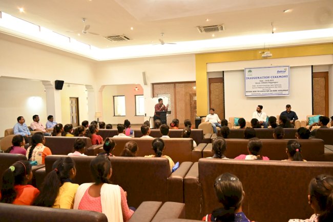 डालमिया सीमेंट एवं नाबार्ड की ओर से कौशल विकास प्रशिक्षण कार्यक्रम का उद्घाटन  
