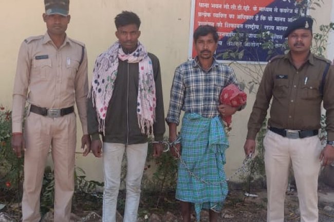 अधेड़ महिला के साथ अनाचार करने वाले पुलिस की गिरफ्त में 