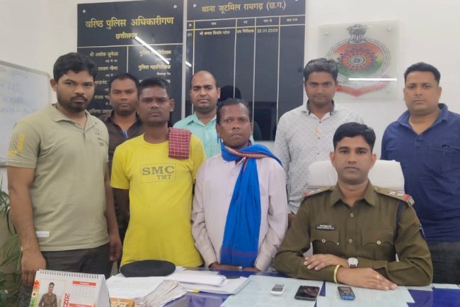 क्रिकेट का सट्टा लगाने वाले पुलिस के हत्ते चढे़ 