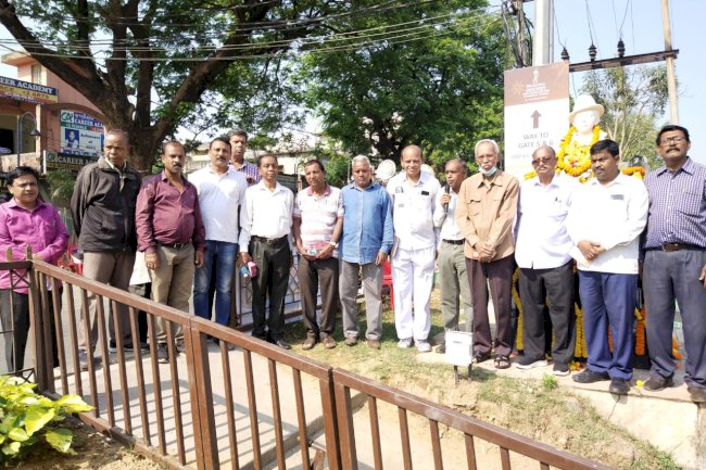 शहीदो की याद में श्रद्धांजलि सभा का आयोजन 