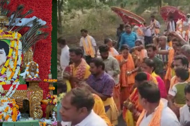 कलमछूंई में श्रीमद् सारथी देव दिव्य स्वाश्रिचरण पादुका सत्संग
