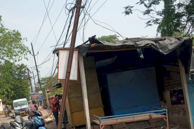 तालचेर में लापरवाह बिजली बिभाग 