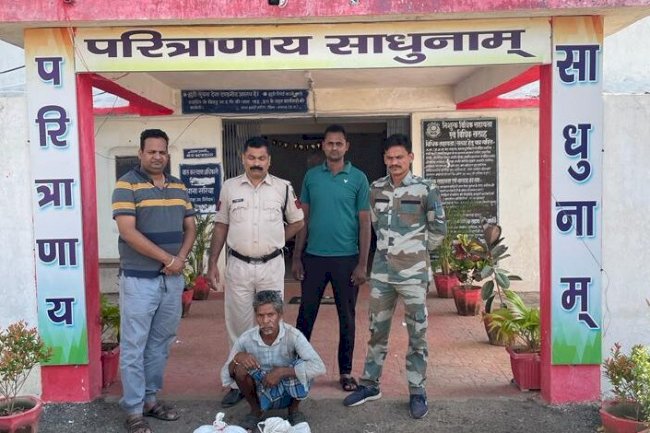 अवैद्य शराब के साथ आरोपी गिरफ्तार 