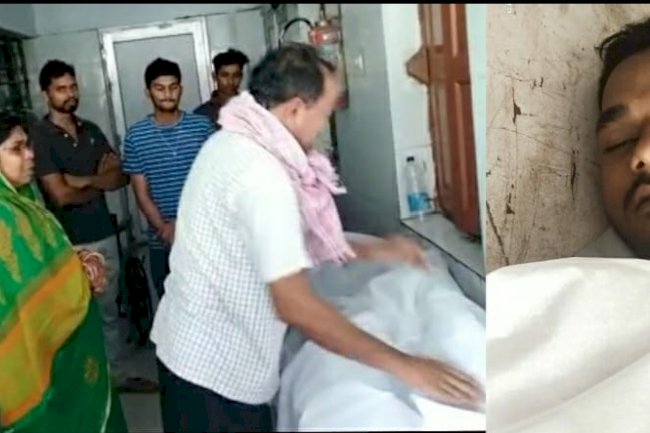 बिजली लगने से बिजली कर्मचारी की मौत