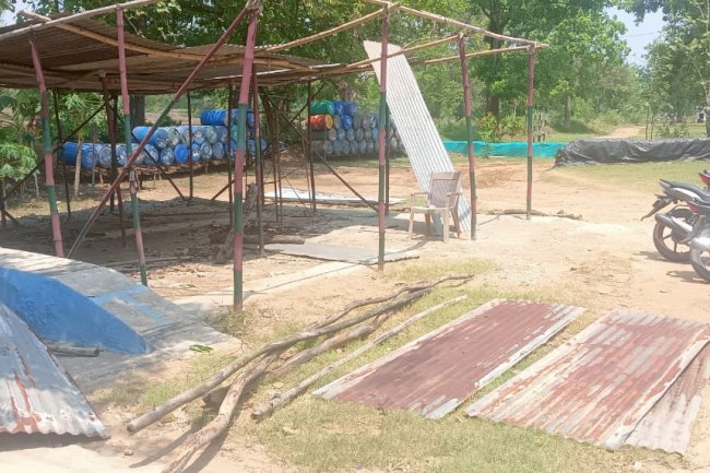 सीआरपीएफ पर मौसम की मार फिर एक बार