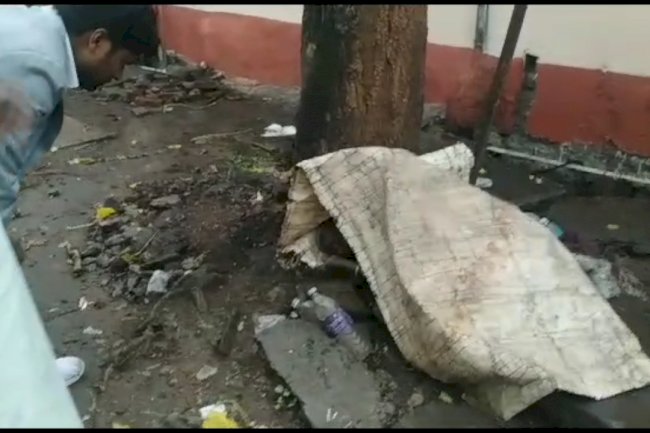 अज्ञात बृद्धा को मिली आईएचआरएफ का सहारा 
