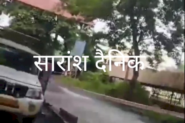 दवाब में आकर डालमियां सीमेन्ट ने आरम्भ किया सड़क मरम्मत कार्य 