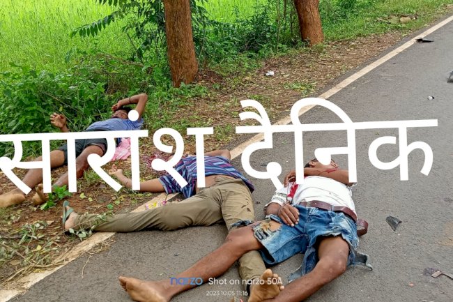 सड़क दुर्घटना में एक की मौत दूसरे की स्थिति नाजुक 