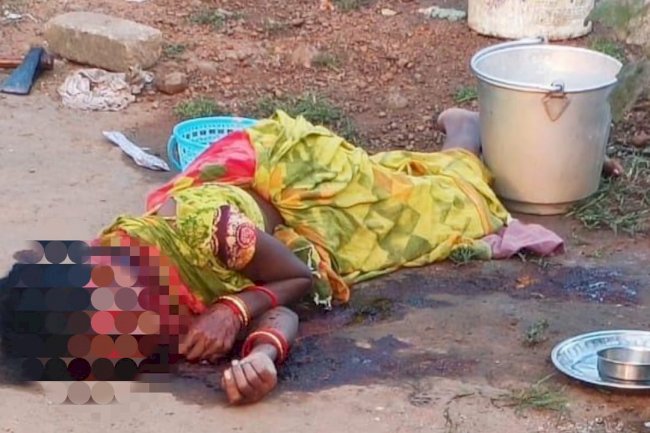 पति के हमले से पत्नी की मौत 
