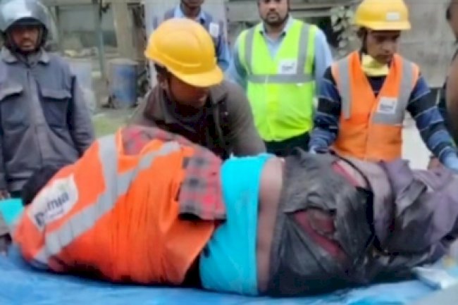 नाइट ड्युटी में हुई कर्मचारी की मौत घटना को मीडिया से छिपाने का प्रयास 