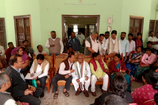 5टी सचिव का राजगांगपुर दौरे को लेकर मंगला किसान की तैयारी बैठक 